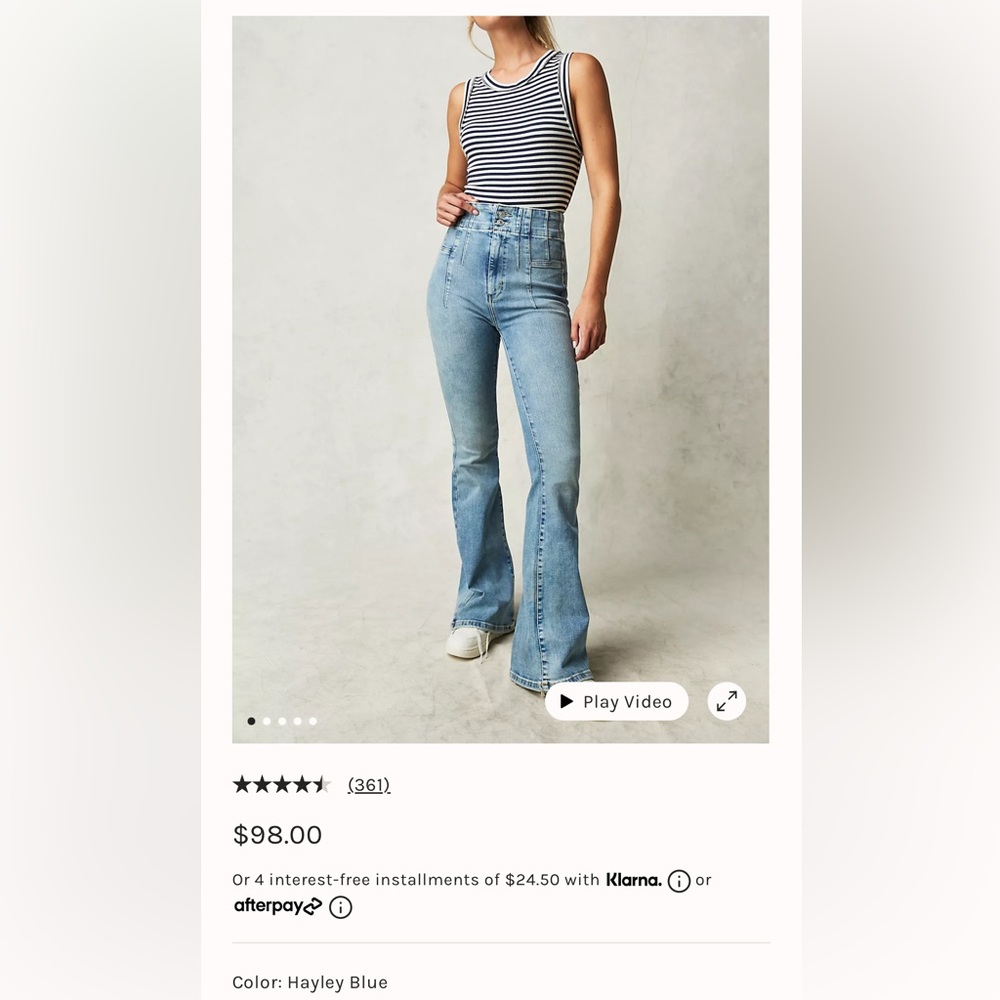 We The Free Jayde Flare Jeans